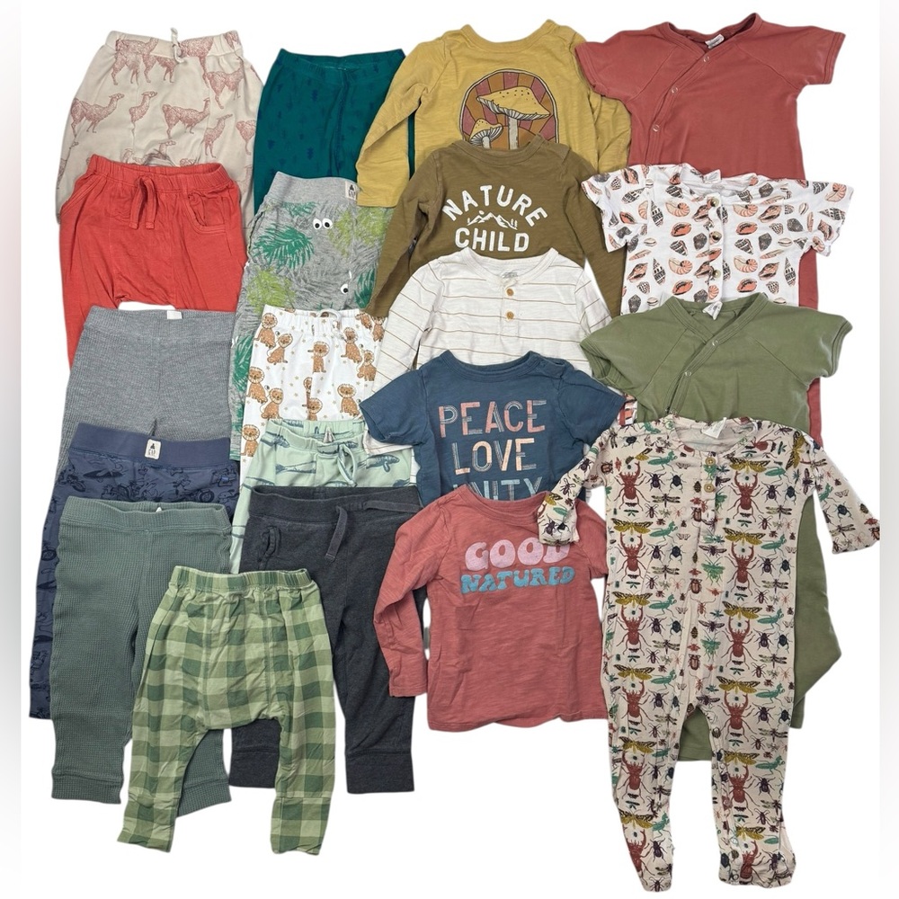 20-Piece Toddler Boy Clothing Lot – Size 24 Months